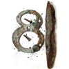 Image 2 : Large Brass Room Number, First Cabin, SS Central America Treasure [158831]