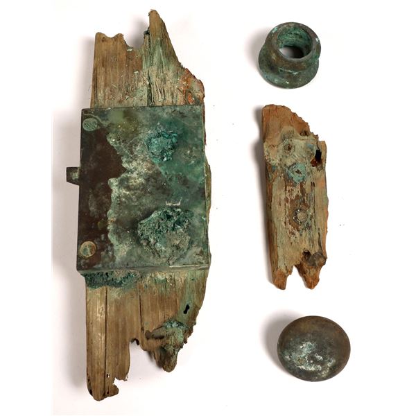 Ship's Door Parts Group, SS Central America Treasure [161932]