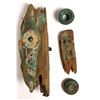 Image 2 : Ship's Door Parts Group, SS Central America Treasure [161932]