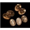 Image 2 : Gold Cufflinks, One Set, S.S. Central America treasure. [146632]