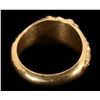 Image 2 : Gold Ring - Engraved: Carlo, S.S. Central America treasure [152375]