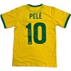 Image 1 : PELE SIGNED TEAM BRAZIL SOCCER JERSEY (BECKETT COA)