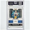 Image 2 : 2020 PANINI OBSIDIAN JUSTIN HERBERT TRIFECTA 8/10 (PSA 10)