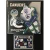 Image 1 : VANCOUVE CANUCKS COLLECTOR LOT (COIN, QUAD PATCH CARD)