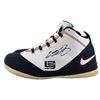 Image 2 : LEBRON JAMES SIGNED NIKE BASKETBALL SHOES (UPPER DECK COA)