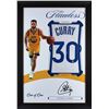 Image 1 : STEPH CURRY SIGNED ONE OF ONE FLAWLSS SPORTS CARD EDITION FRAMED JERSEY (FANATICS COA)