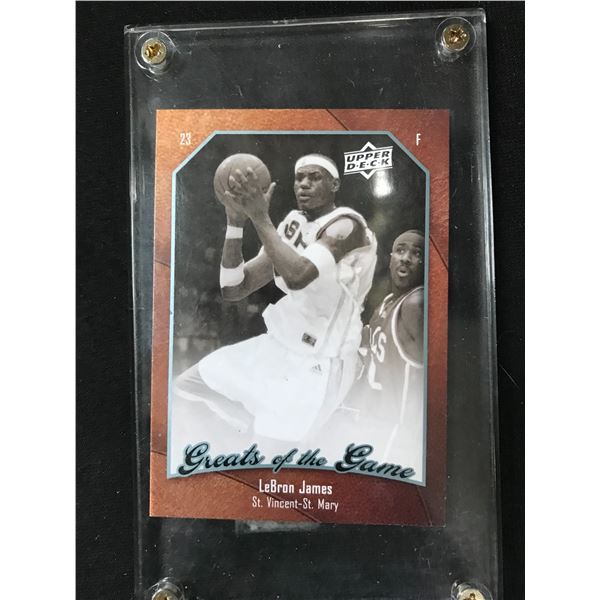 2010 UPPER DECK LEBRON JAMES GREATS OF THE GAME