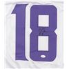 Image 2 : JUSTIN JEFFERSON SIGNED MINNESOTA VIKINGS FOOTBALL JERSEY (JSA COA)