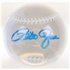 Image 1 : PETE ROSE SIGNED CRYSTAL BASEBALL (FITTERMAN COA)