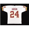 Image 1 : ANTONIO GIBSON SIGNED WASHINGTON FOOTBALL JERSEY (BECKETT COA)