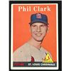 Image 1 : 1958 TOPPS BASEBALL NO. 423 PHIL CLARK