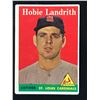 Image 1 : 1958 TOPPS BASEBALL NO. 24 HOBIE LANDRITH