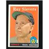 Image 1 : 1958 TOPPS BASEBALL NO. 250 ROY SIEVERS