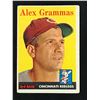 Image 1 : 1958 TOPPS BASEBALL NO. 254 ALEX GRAMMAS