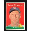 Image 1 : 1958 TOPPS BASEBALL NO. 248 HERM WEHMEIER