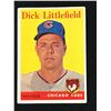 Image 1 : 1958 TOPPS BASEBALL NO. 214 DICK LITTLEFIELD