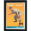 Image 1 : 1958 TOPPS BASEBALL NO. 99 BOBBY ADAMS