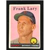 Image 1 : 1958 TOPPS BASEBALL NO. 245 FRANK LARY