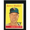 Image 1 : 1958 TOPPS BASEBALL NO. 412 JERRY STALEY