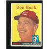 Image 1 : 1958 TOPPS BASEBALL NO. 160 DON HOAK