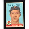 Image 1 : 1958 TOPPS BASEBALL NO. 172 DON GROSS