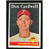 Image 1 : 1958 TOPPS BASEBALL NO. 372 DON CARDWELL