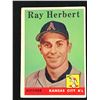 Image 1 : 1958 TOPPS BASEBALL NO. 379 RAY HERBERT