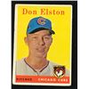 Image 1 : 1958 TOPPS BASEBALL NO. 363 DON ELSTON