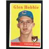 Image 1 : 1958 TOPPS BASEBALL NO. 467 GLEN HOBBIE