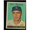 Image 1 : 1958 TOPPS BASEBALL NO. 114 IRV NOREN