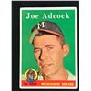 Image 1 : 1958 TOPPS BASEBALL NO. 325 JOE ADCOCK