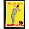 Image 1 : 1958 TOPPS BASEBALL NO. 22 HAL NARAGON