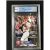 Image 1 : 2018 TOPPS #NTCGD-2 RHYS HOSKINS ROOKIE CARD GCG GRADED 9.5