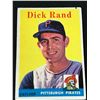 Image 1 : 1958 TOPPS #218 DICK RAND