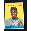 Image 1 : 1958 TOPPS NO. 471 LENNY GREEN