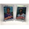 Image 1 : 1985 TOPPS DOC GOODEN AND ERIC DAVIS ROOKIE CARD LOT