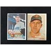 Image 1 : 1957 TOPPS BASEBALL X 2 POHOLSKY/MCLISH