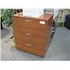 Image 1 : Autumn Cherry 3 Drawer Lateral File Cabinet