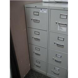 Hon 4 Drawer Letter Size File Cabinet