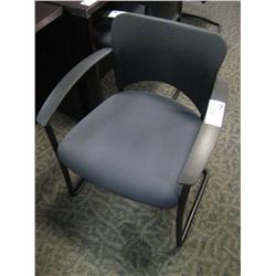 Grey Teknion Client Chair