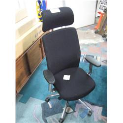 Black High Back Task Chair