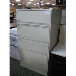 5 Drawer Lateral File Cabinet