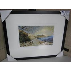 Framed Print "the Shoreline" By Emily Carr