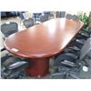 Image 1 : Cherry Burled 10 Ft Boardroom Table