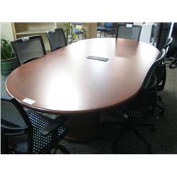 Cherry 8 Ft Tek Boardroom Table
