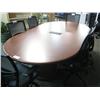 Image 1 : Cherry 8 Ft Tek Boardroom Table