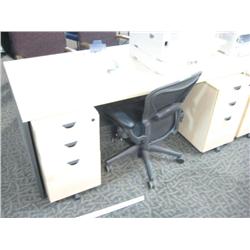 Maple Executive Desk (style 2)