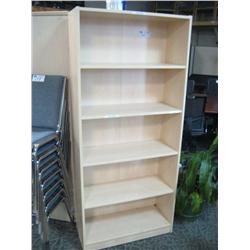 Maple 6 Ft Bookcase