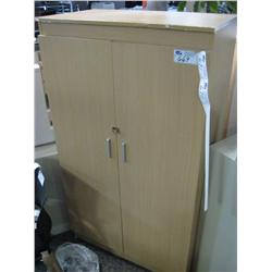 Maple 5 Ft 2 Door Storage Cabinet