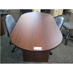 Mahogany 6 Ft Boardroom Table